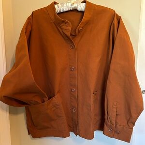 Eileen Fisher Terracotta Utility Jacket